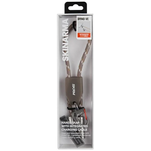 Universal csuklópánt 2-az-1-ben kábel Skinarma Dyno Ve USB-C/USB-C bézs - 3