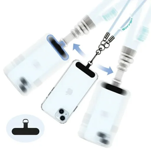 Rózsaszín USAMS Univerzális telefontartó 1.2m ZB282GS03 (US-ZB282) - 4