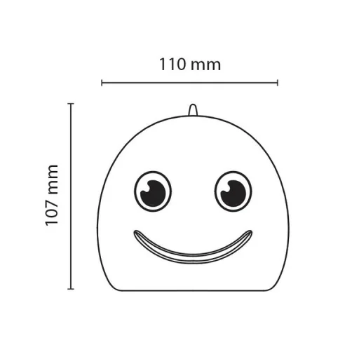 Asalite LED Éjjeli Lámpa Halacska 1W - 8