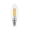 Asalite LED Izzó C35 filament gyertya E14 4W 2700K (470 lumen) - 2