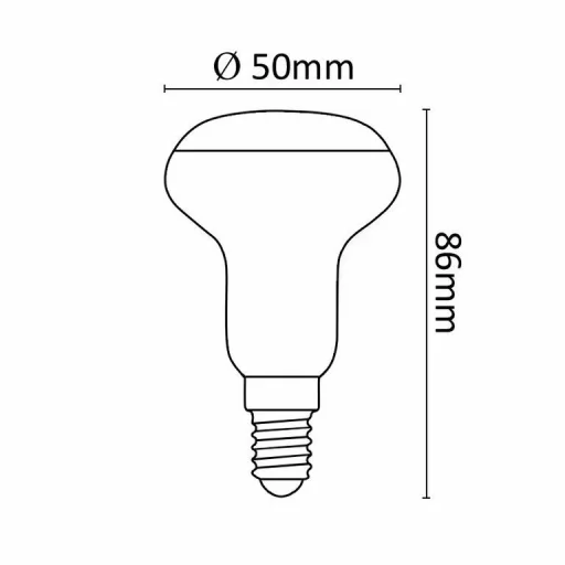 Asalite LED Izzó R50 spot E14 5W 4000K (470 lumen) - 3