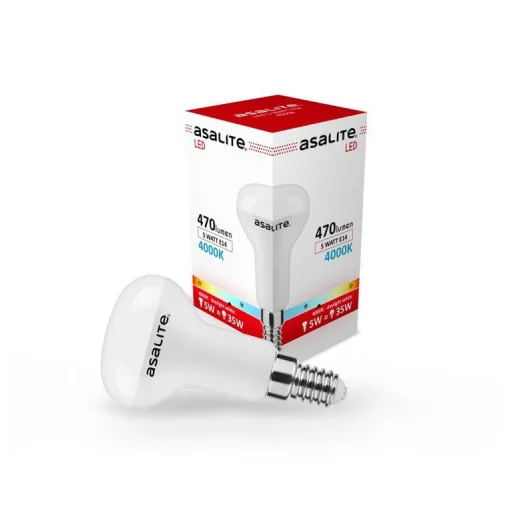 Asalite LED Izzó R50 spot E14 5W 4000K (470 lumen) - 1