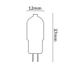 Asalite LED Izzó G4 12V 1,5W 4000K (110 lumen) - 3