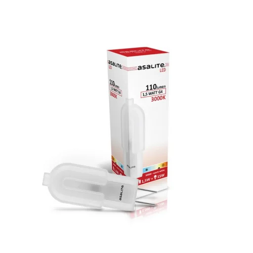 Asalite LED Izzó G4 12V 1,5W 3000K (110 lumen) - 1