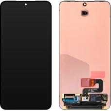 LCD kijelzőmodul Samsung Galaxy S25 S931-hez, keret nélkül, fekete