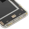 Apple iPhone 15 Pro kijelzőmodul, Soft OLED FHD 120Hz IC Mozgatható Verzió, utángyártott, fekete thumbnail