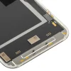 Apple iPhone 15 Pro kijelzőmodul, Soft OLED FHD 120Hz IC Mozgatható Verzió, utángyártott, fekete thumbnail