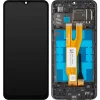 LCD kijelzőmodul MP Samsung Galaxy A03 Core A032, Utángyártott, Fekete