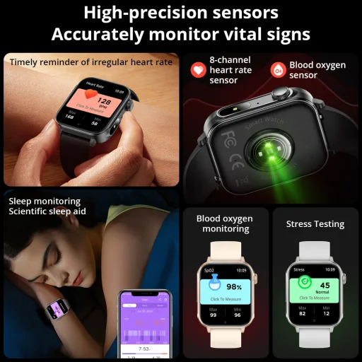 Colmi P80 Okosóra (acél ezüst) magyar nyelvvel - 13