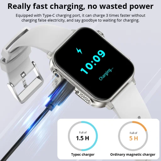 Colmi P80 Okosóra (acél ezüst) magyar nyelvvel - 10