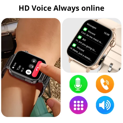 Colmi P80 Okosóra (acél ezüst) magyar nyelvvel - 12