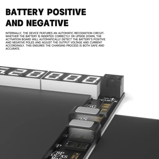 Akkumulátor Aktiváló Tábla Luowei LW-B03 Apple iPhone / Android Sorozathoz - 9