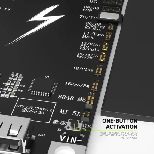 Akkumulátor Aktiváló Tábla Luowei LW-B03 Apple iPhone / Android Sorozathoz - 13