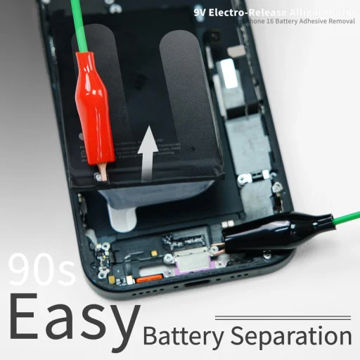 Akkumulátor Ragasztó Eltávolító Kábel 2UUL PW03 Apple iPhone 16 Sorozathoz - 4