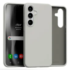 Samsung Galaxy S25+ Mercury Silicone kőszínű tok