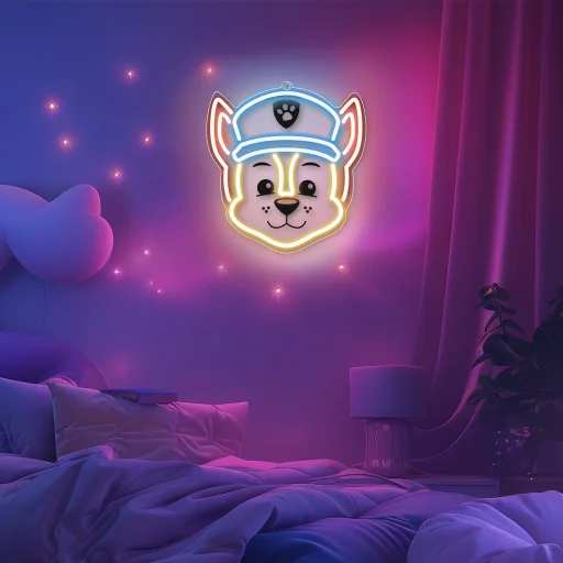 Chase Mancs őrjárat LED neonlámpa plexin - OW-130346 - 6