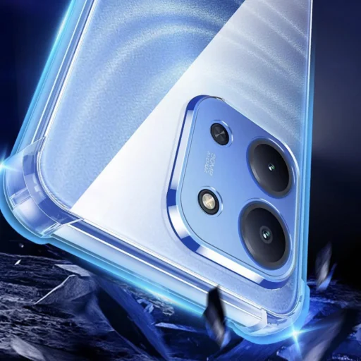 Xiaomi Redmi 15C 4G Clear Techsuit - Shockproof Clear Silicone tok - 3