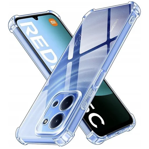 Xiaomi Redmi 15C 4G Clear Techsuit - Shockproof Clear Silicone tok - 1