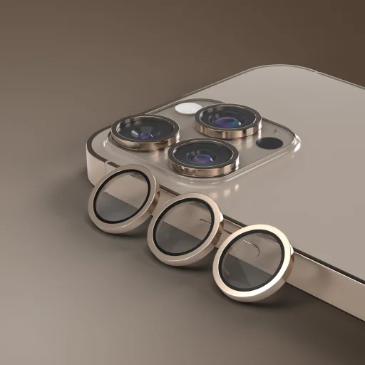 iPhone 16 Pro / 16 Pro Max kamera lencsevédő üvegfólia - 3