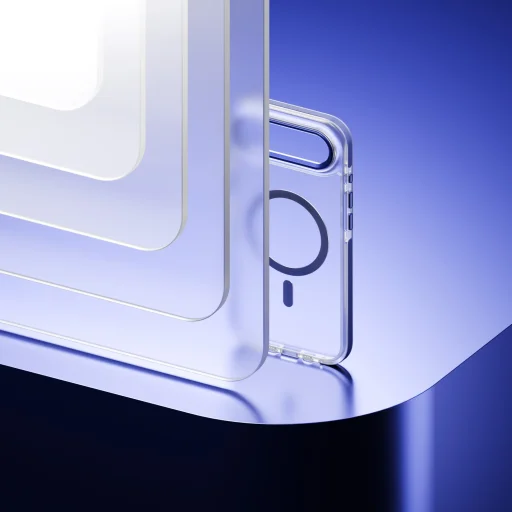 iPhone 17 Air Etteri Icy Mag kék tok - 5