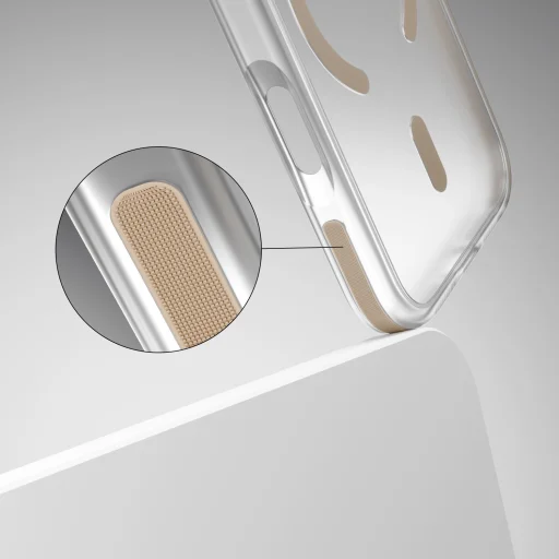 iPhone 17 Pro Max Etteri Icy Mag tok arany tok - 7