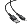  USB to Lightning 2.4A Fekete Acefast Data Cable (C4-02) - Gyors Töltés, Alumínium Ötvözet, 1.8m - 3
