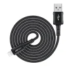  USB to Lightning 2.4A Fekete Acefast Data Cable (C4-02) - Gyors Töltés, Alumínium Ötvözet, 1.8m - 8