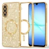 Samsung Galaxy A17 5G Gold Techsuit Luxury Glitter MagSafe tok thumbnail