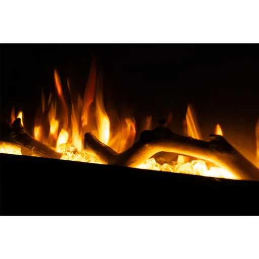 HOME FKKI08 beépíthető/fali elektromos látványkandalló, max. 2000 W, fényeffekt, 2 fokozat, heti időzítés, távirányító - 2