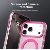 iPhone 17 Pro MagSafe hibrid TPU + PC tok rózsaszín Alphajack CandyMag thumbnail