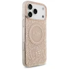 iPhone 17 Pro Max Guess IML Flowers Electro Pearl Pántos MagSafe tok Pink tok thumbnail