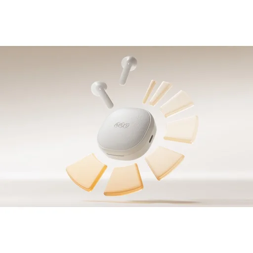 QCY T41 Vezeték nélküli fülhallgató (fehér) - 6