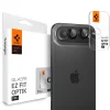 iPhone 17 Air fekete Optik Pro Glas.tr ”ez Fit” kameravédő üvegfólia (2 csomag)