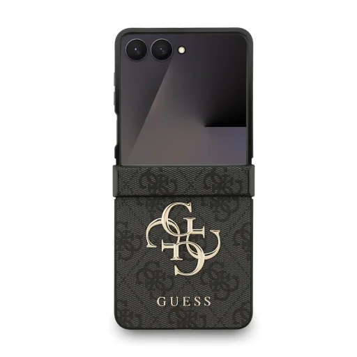 Guess PU 4G Metal Logo tok Samsung Galaxy Z Flip 7 szürke - 2