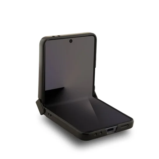 Guess PU bőr 4G Színes Gyűrű Mágneses tok Samsung Galaxy Z Flip 7 Pink, - 4