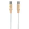 Guess Type-C USB kábel - USB-C - USB-C 1.5m Gyors Töltés világos arany thumbnail