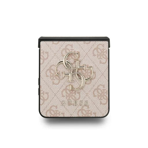 Guess PU 4G Metal Logo Samsung Galaxy Z Flip 7 tok Pink - 5