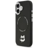 iPhone 17 Karl Lagerfeld Choupette Pin MagSafe tok Fekete - 2
