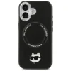 iPhone 17 Karl Lagerfeld Choupette Pin MagSafe tok Fekete - 3