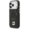 iPhone 17 Pro Karl Lagerfeld Choupette Pin MagSafe tok Fekete thumbnail