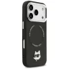iPhone 17 Pro Karl Lagerfeld Choupette Pin MagSafe tok Fekete thumbnail