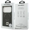 iPhone 17 Pro Karl Lagerfeld Choupette Pin MagSafe tok Fekete thumbnail