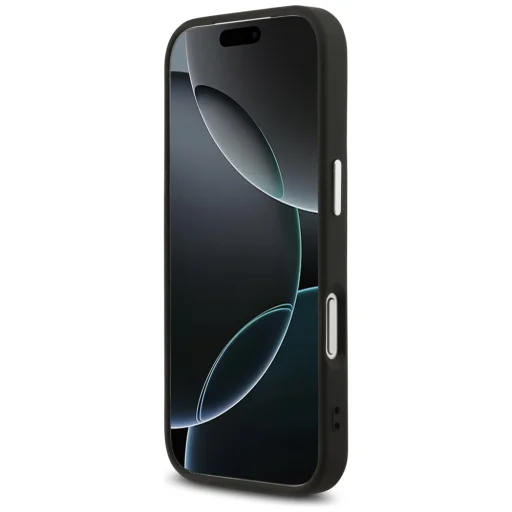 iPhone 17 Pro Karl Lagerfeld Choupette Pin MagSafe tok Fekete - 5