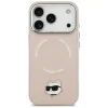 iPhone 17 Pro Max Karl Lagerfeld Choupette Pin MagSafe tok Rózsaszín tok - 3