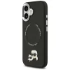 iPhone 17 Karl Lagerfeld Karl & Choupette Pins MagSafe tok Fekete - 2