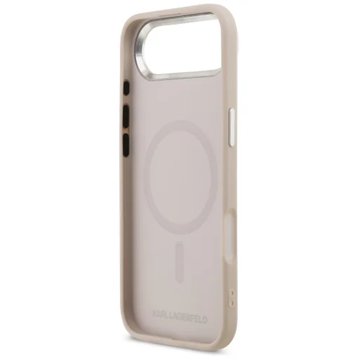 iPhone 17 Air Karl Lagerfeld Karl & Choupette Pins MagSafe rózsaszín tok - 7