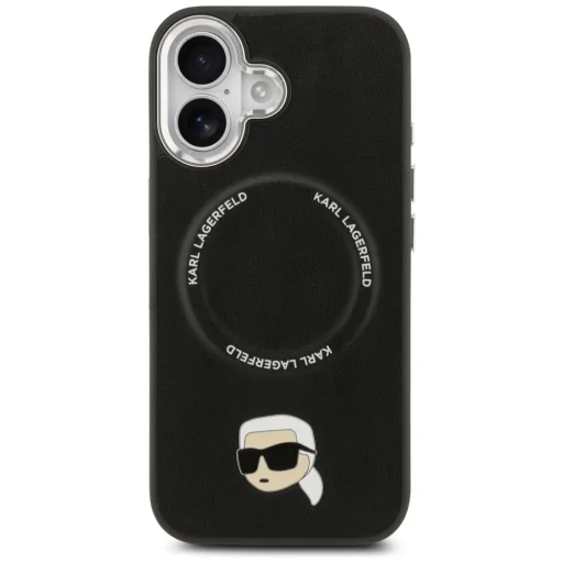 iPhone 17 Karl Lagerfeld Karl Pin MagSafe tok Fekete - 3