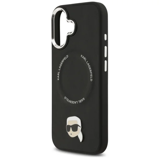 iPhone 17 Karl Lagerfeld Karl Pin MagSafe tok Fekete - 6