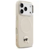 iPhone 17 Pro Karl Lagerfeld Karl Pin MagSafe bézs tok thumbnail