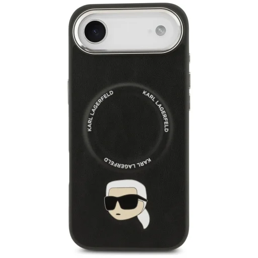 iPhone 17 Air Karl Lagerfeld Karl Pin MagSafe fekete tok - 3